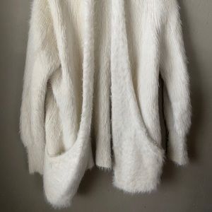 Anthropologie Eyelash Cardigan